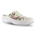 Easy Street Sport Barbara Women's Print Clogs, Size: Medium (6.5), White Oth
