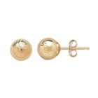 Everlasting Gold 14k Gold Textured Ball Stud Earrings, Women's, Yellow