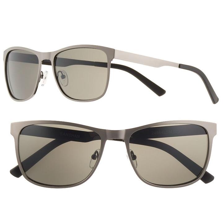Men's Apt. 9&reg; Gun Metal Sunglasses, Grey