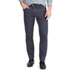 Big & Tall Chaps Straight-fit Stretch 5-pocket Twill Pants, Men's, Size: 46x30, Grey