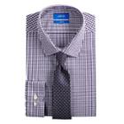 Men's Apt. 9&reg; Slim-fit Dress Shirt & Tie Set, Size: L-32/33, Med Purple