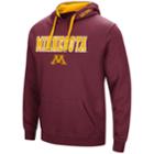 Men's Minnesota Golden Gophers Pullover Fleece Hoodie, Size: Small, Med Red