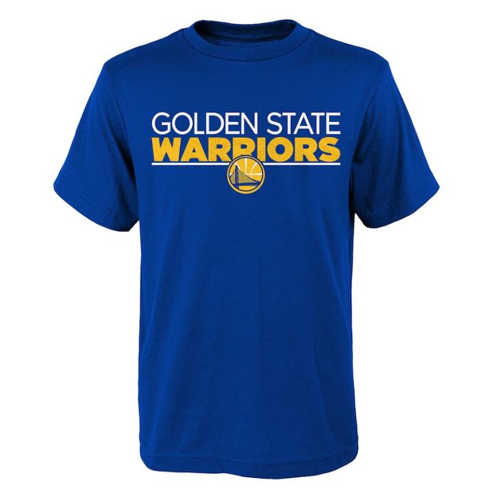 Boys 4-18 Golden State Warriors Tactic Tee, Size: 8-10, Blue