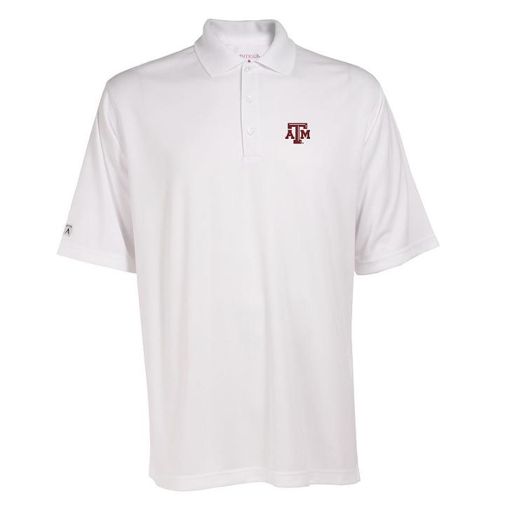Men's Texas A & M Aggies Exceed Desert Dry Xtra-lite Performance Polo, Size: Xl, White