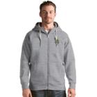 Men's Antigua Seattle Sounders Victory Full-zip Hoodie, Size: Large, Grey