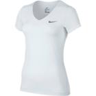 Women's Nike Cool Victory Dri-fit Base Layer Tee, Size: Medium, White