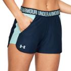 Women's Under Armour Play Up Pocket Shorts, Size: Xxl, Dark Blue