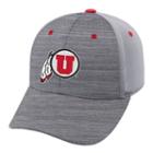 Adult Utah Utes Steam Performance Adjustable Cap, Men's, Med Grey