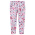 Girls 4-12 Oshkosh B'gosh&reg; Floral Leggings, Size: 8, Ovrfl Oth