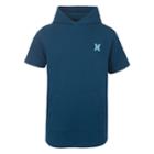 Boys' 8-20 Hurley Bitmapped Pull-over Hoodie, Size: Xl, Med Blue