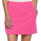 Women's Grand Slam Tummy Control Mid-rise Golf Skort, Size: Xs, Light Pink