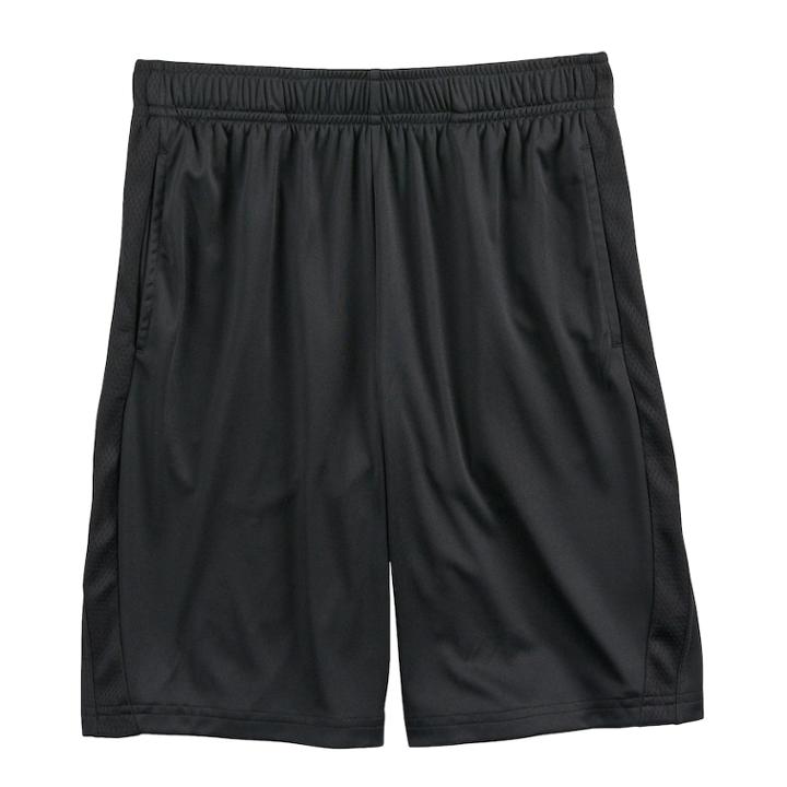 Boys 8-20 Tek Gear&reg; Drytek Shorts, Size: L(14/16), Black