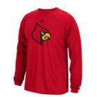 Men's Adidas Louisville Cardinals Sideline Spine Tee, Size: Xxl, Red