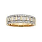 14k Gold 1 Carat T.w. Igl Certified Diamond Wedding Ring, Women's, Size: 7, White