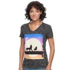 Disney's The Lion King Juniors' High-low Graphic Tee, Teens, Size: Large, Oxford