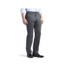 Men's Lee Performance Series Xtreme Comfort Khaki Straight-fit Flat-front Pants, Size: 33x29, Grey (charcoal)