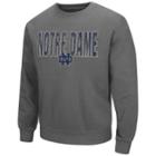 Men's Campus Heritage Notre Dame Fighting Irish Wordmark Sweatshirt, Size: Xl, Oxford