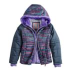 Girls 4-16 Free Country Space-dyed Heavyweight Puffer Jacket, Size: 5-6, Light Pink