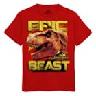 Boys 8-20 Jurasic World Epic Beast Tee, Size: Medium, Red