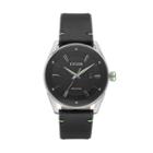Citizen, Drive From Eco-drive Men's Cto Leather Watch - Bm6980-08e, Size: Large, Black