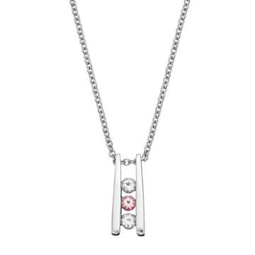 Survivor Collection Grateful Topaz Pendant, Women's, Size: 16, Pink