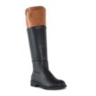 Olivia Miller Sutton Women's Knee-high Colorblock Boots, Girl's, Size: 7, Black