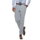 Men's Savile Row Modern-fit Stretch Dress Pants, Size: 34x30, Grey (charcoal)
