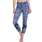 Women's Gaiam Om Align Yoga Capri Leggings, Size: Xs, White Oth
