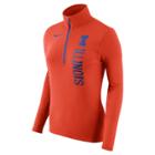 Women's Nike Illinois Fighting Illini Element Pullover, Size: Small, Orange