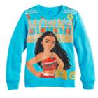 Disney's Moana Girls 7-16 Pullover, Size: Xl, Turquoise/blue (turq/aqua)