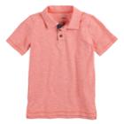 Boys 4-7x Sonoma Goods For Life&trade; Striped Slubbed Polo, Size: 4, Med Pink