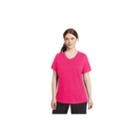 Plus Size Champion V-neck Tee, Women's, Size: 4xl, Med Red