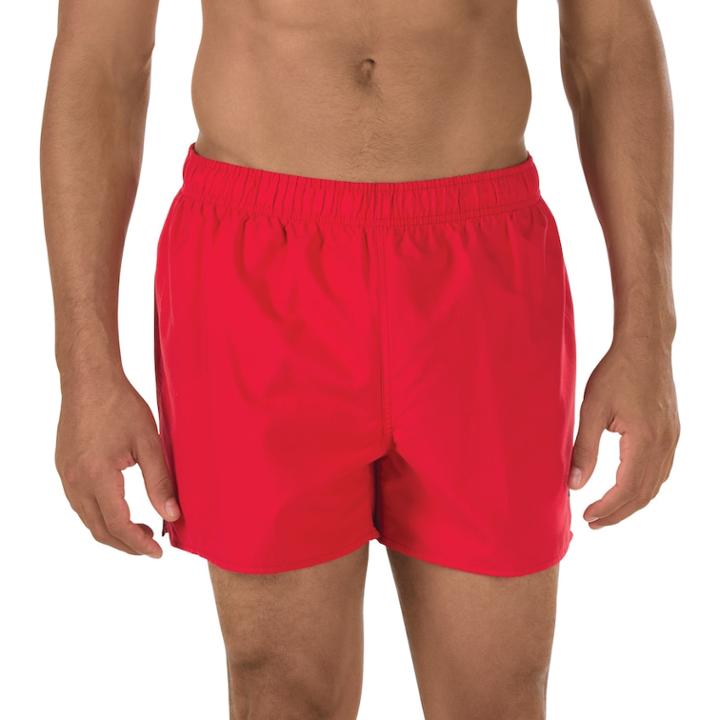 Men's Speedo Solid Surf Runner Volley Shorts, Size: Medium, Red