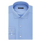 Men's Van Heusen Slim-fit Lux Sateen No-iron Dress Shirt, Size: 17-32/33, Blue Other