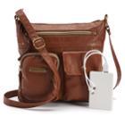 Stone & Co. Plugged In Phone Charging Utility Crossbody Bag, Women's, Brown
