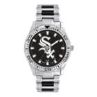 Men's Game Time Chicago White Sox Heavy Hitter Watch, Silver