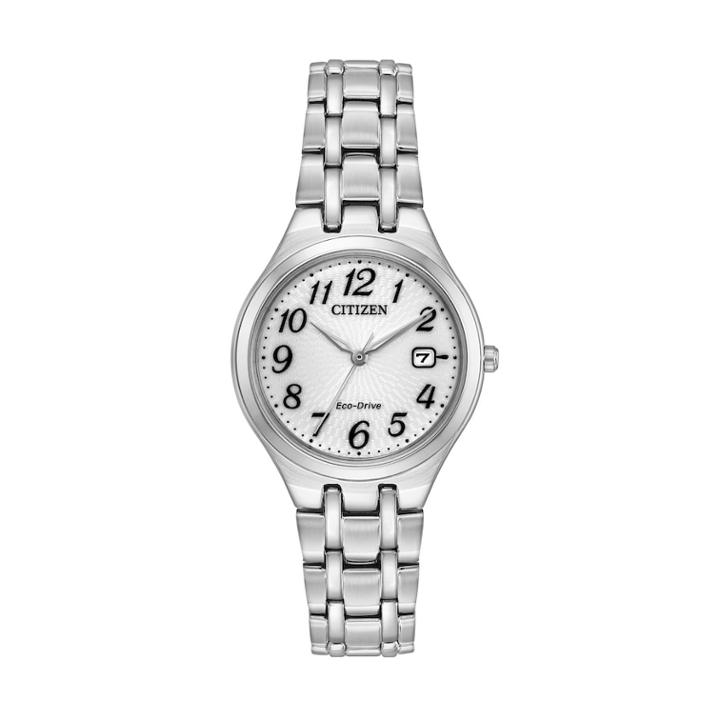Citizen Eco-drive Women's Corso Stainless Steel Watch - Ew2480-59a, Size: Small, Grey