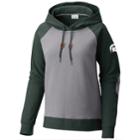 Women's Columbia Michigan State Spartans Collegiate Harper Hoodie, Size: Medium, Silver