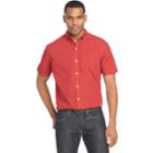 Men's Van Heusen Wrinkle-free Classic-fit Button-down Shirt, Size: Medium, Dark Red