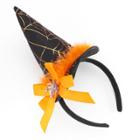 Halloween Spider & Bow Witch's Hat Headband, Women's, Multicolor