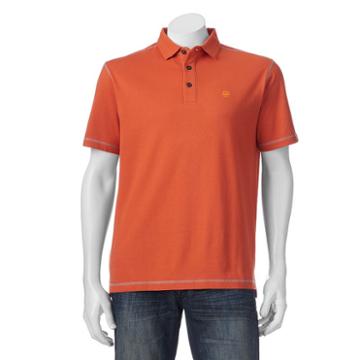 Men's Field & Stream Solid Polo, Size: Xl, Drk Orange