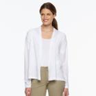 Women's Columbia Meadow Wing Burnout Cardigan, Size: Xs, White