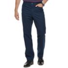 Men's Apt. 9&reg; Premier Flex Straight-fit 5-pocket Pants, Size: 36x30, Blue