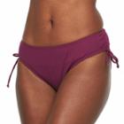 Women's Apt. 9&reg; Mix & Match Side-tie Scoop Bottoms, Size: Xxl, Med Purple