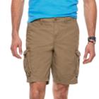 Big & Tall Sonoma Goods For Life&trade; Modern-fit Lightweight Twill Cargo Shorts, Men's, Size: 46, Med Green