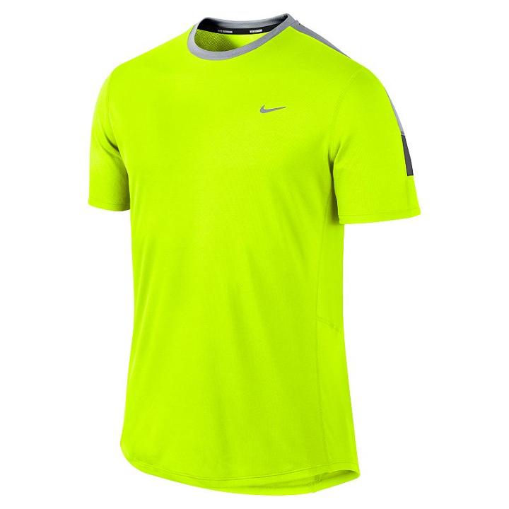 Men's Nike Racer Running Performance Top, Size: Xl, Yellow