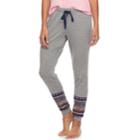 Women's Sonoma Goods For Life&trade; Print Hem Jogger Pants, Size: Xl, Light Grey