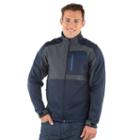 Men's Avalanche Leos Colorblock Softshell Jacket, Size: Large, Dark Blue