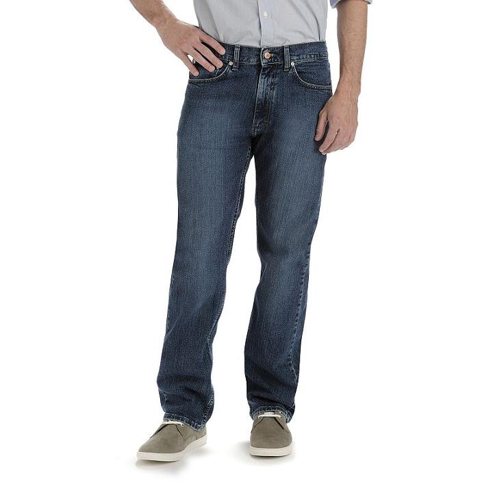 Men's Lee Premium Select Regular Straight Leg Jeans, Size: 30x34, Med Blue