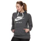 Plus Size Nike Sportswear Gym Vintage Hoodie, Women's, Size: 1xl, Grey